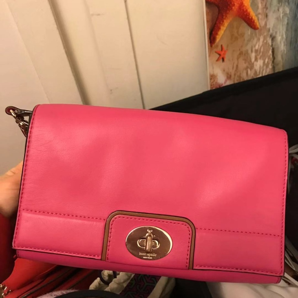 Kate spade chain wallet